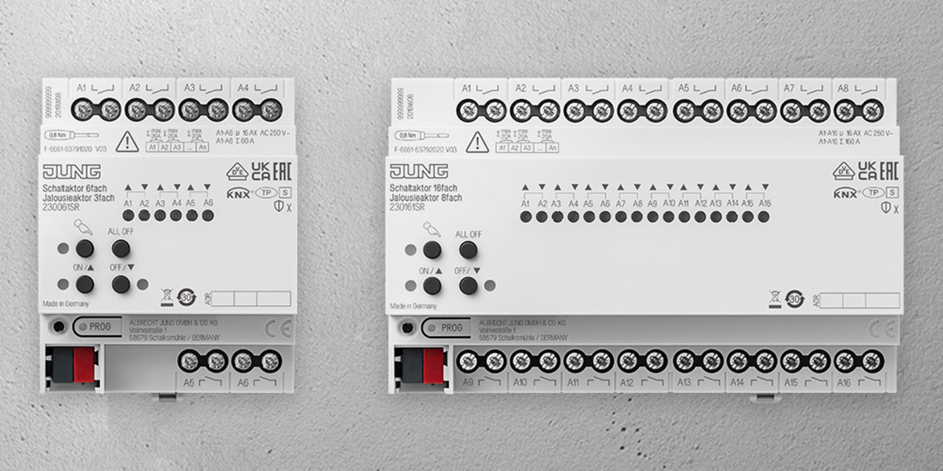 KNX Schalt- und Jalousieaktoren bei M. Mauser Elektrotechnik GmbH in Michelbach an der Bilz