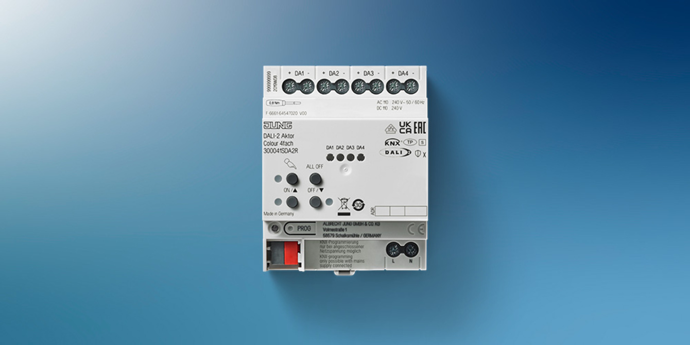 KNX DALI 2 Gateway Colour bei M. Mauser Elektrotechnik GmbH in Michelbach an der Bilz